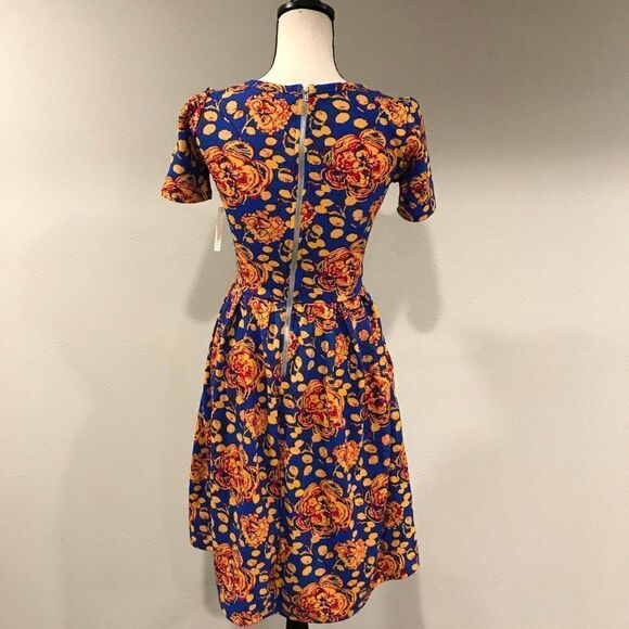 Gorgeous LuLaRoe floral print Amelia dress - Picture 7 of 11